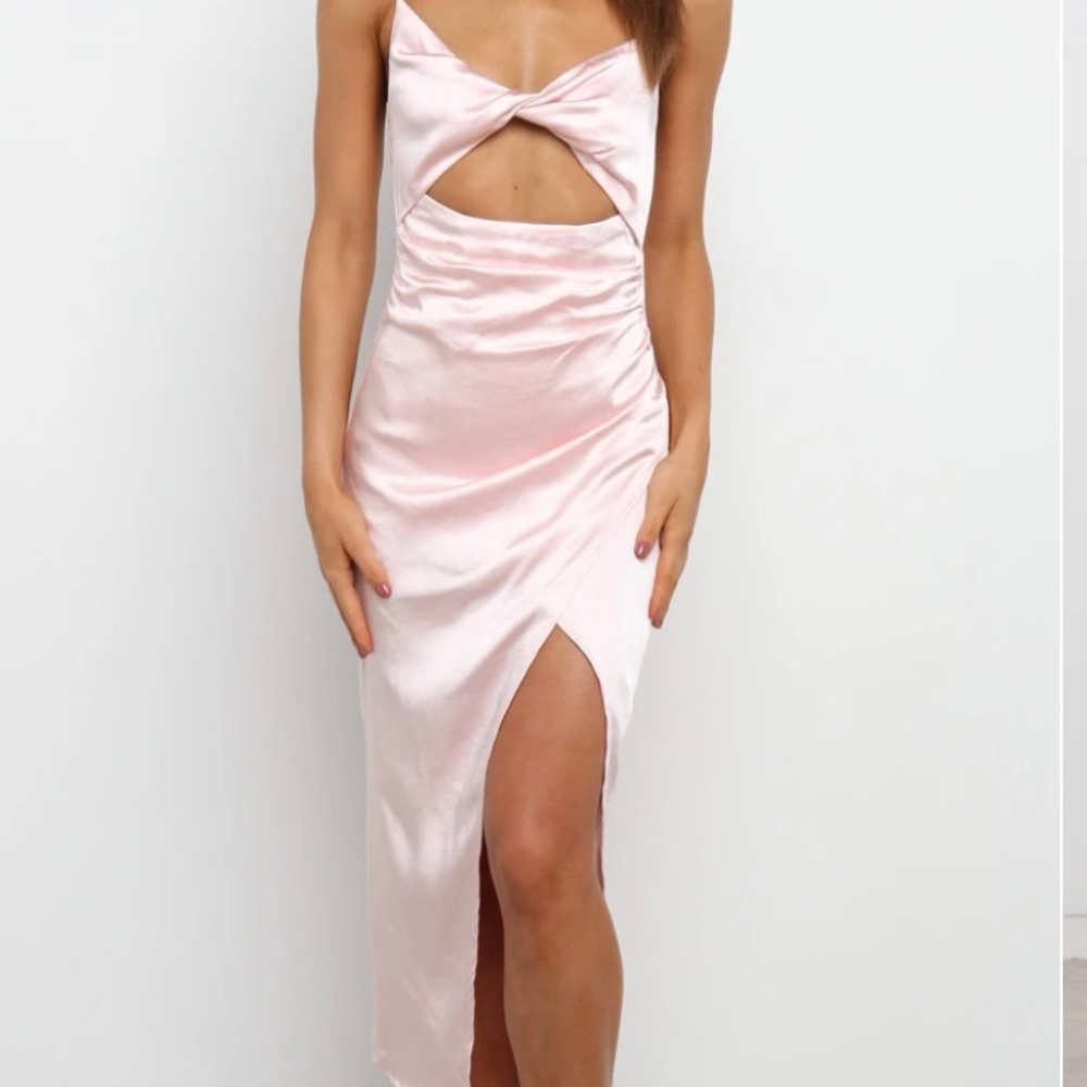 Silk Blush Crowley dress from Petal & Pup